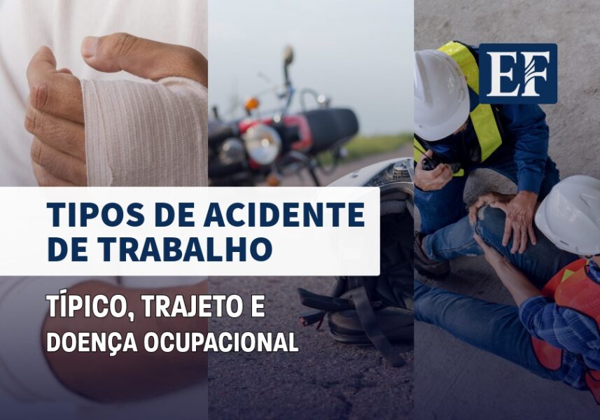 tipos de acidente de trabalho típico trajeto e doença ocupacional